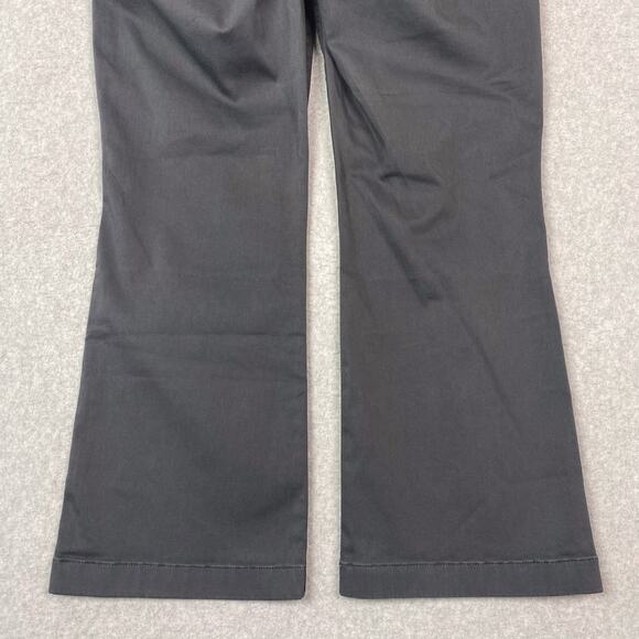 Madewell Womens 31 Kick Out Crop Pants in Dark Pavement - Picture 7 of 10